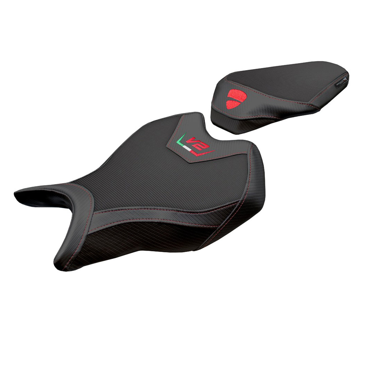 Ducati Panigale V2 2025 Seat Cover Tappezzeria Comfort Black