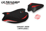 Ducati Panigale V2 Seat Cover Tappezzeria 2020-2022 2023 Ultragrip Red White