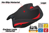 Ducati Panigale V4 2025 Seat Cover Tappezzeria Red Black Logo Ducati