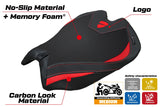 Ducati Panigale V4 2025 Seat Cover Tappezzeria Comfort Red Black Logo Ducati