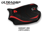 Ducati Panigale V4 Seat Cover Tappezzeria 2018-2021 2022 2023 Ultragrip Red