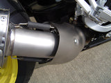 GPR Exhaust for Bmw K1300GT 2009-2011, Furore Nero, Slip-on Exhaust Including Removable DB Killer and Link Pipe