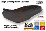 Ducati Scrambler 400 800 1100 Seat Cover Tappezzeria 2015-2023 Vintage DarkBrown