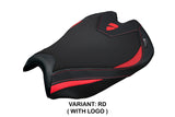 Ducati streetfighter V4 2025 Seat Cover Tappezzeria Red Black