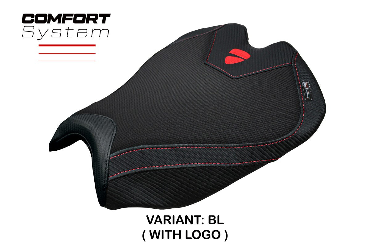 Ducati streetfighter V4 2025 Seat Cover Tappezzeria Comfort Black