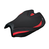 Ducati streetfighter V4 2025 Seat Cover Tappezzeria Comfort Red Black
