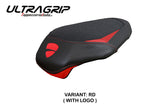 Ducati streetfighter V4 2025 Rear Seat Cover Tappezzeria Ultragrip Red Black