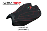 Ducati streetfighter V4 2025 Seat Cover Tappezzeria Ultragrip Black Logo V4