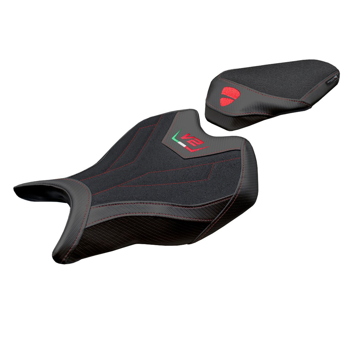 Ducati Streetfighter V2 2025 Seat Cover Tappezzeria Ultragrip Black