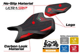 Ducati Streetfighter V2 2025 Seat Cover Tappezzeria Ultragrip Red Black