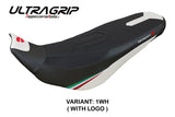 Ducati Desert X Rally Seat Cover Tappezzeria Utragrip 2022-2023 White Black