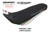 Ducati Desert X Rally Seat Cover Tappezzeria Keren Comfort 2022-2023 White Black