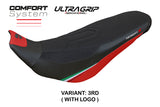 Ducati Desert X Rally Seat Cover Tappezzeria Keren Comfort 2022-2023 Red Black