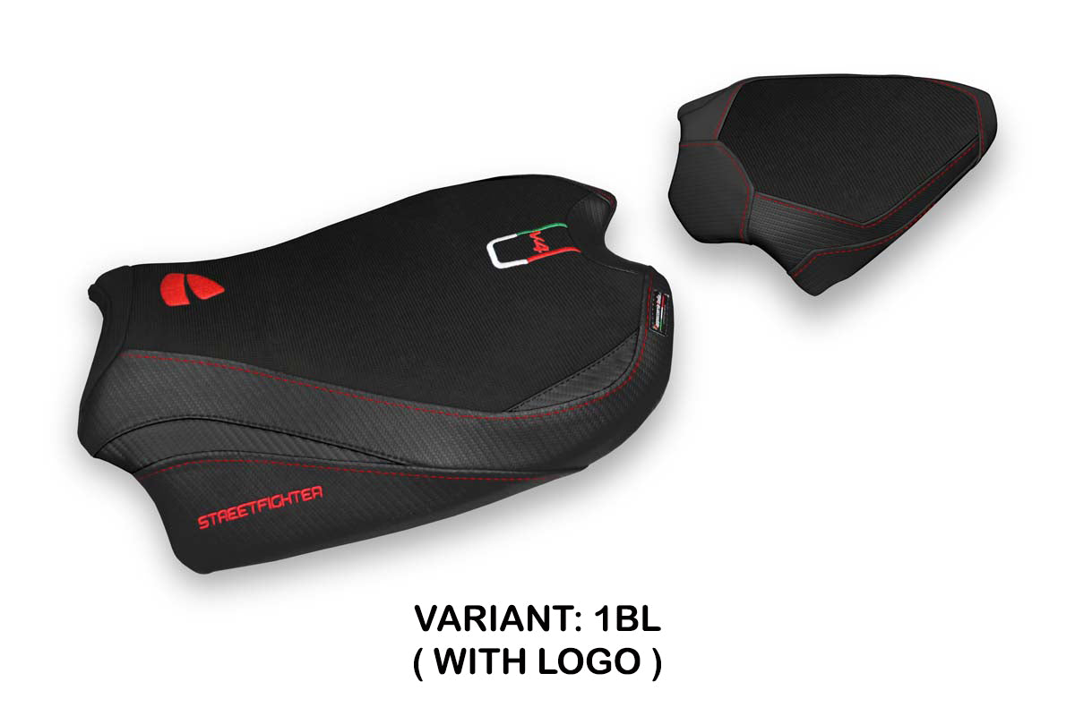 Ducati Streetfighter V4 Seat Cover Tappezzeria 2020 2021 2022 2023 Black