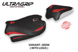 Ducati Streetfighter V4 Seat Cover Tappezzeria 2020-2023 Ultragrip Red White Blk