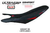 Ducati Hypermotard 698 Mono 2024 Seat Cover Tappezzeria Comfort Ultragrip Red