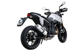 GPR Exhaust System Ktm Duke 690 2012-2016, Albus Evo4, Slip-on Exhaust Including Removable DB Killer and Link Pipe