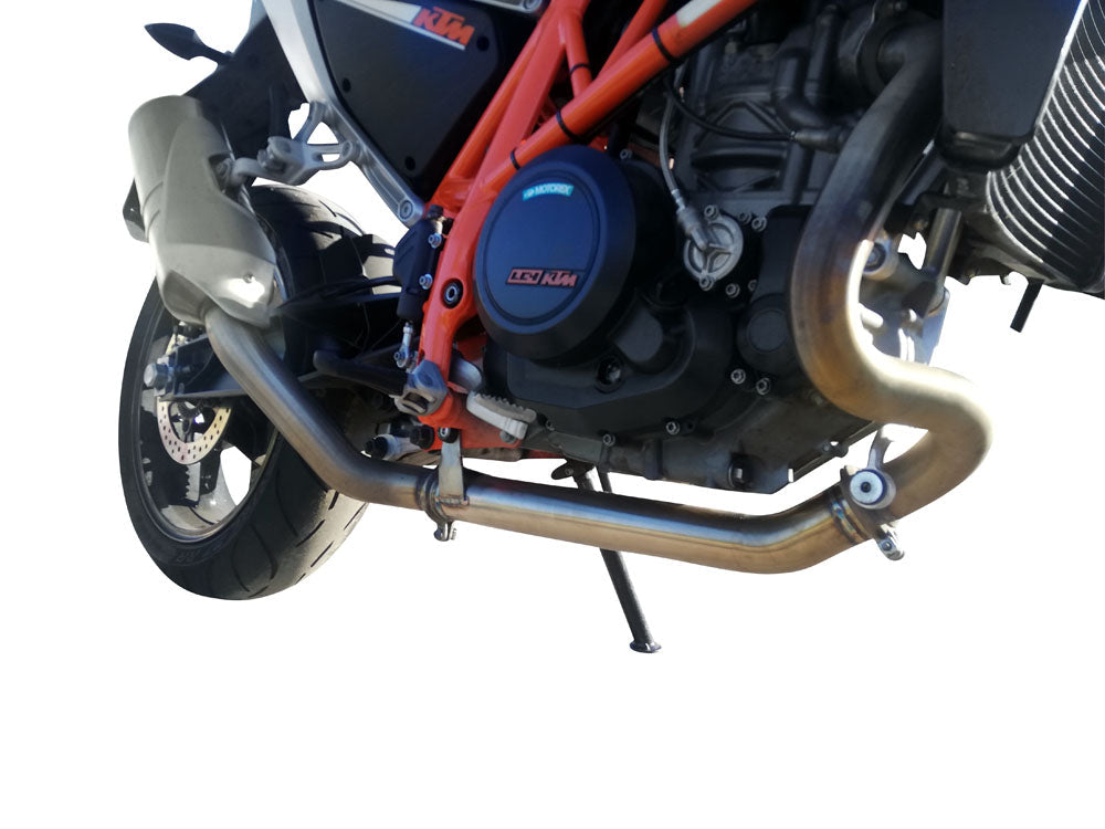 GPR Exhaust System Ktm Duke 690 2012-2016, Decatalizzatore, Decat pipe