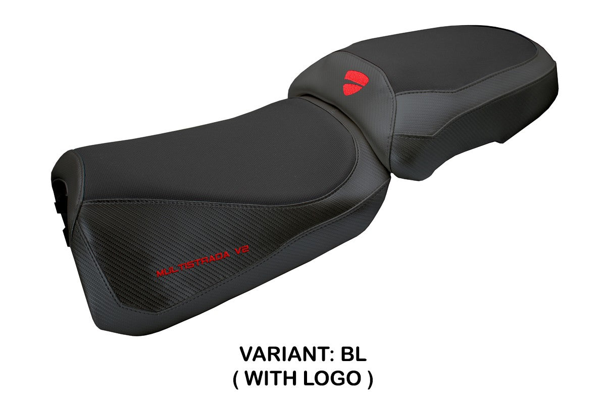Ducati Multistada V2 2025 Seat Cover Tappezzeria Black