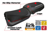 Ducati Multistada V2 2025 Seat Cover Tappezzeria Grey Black