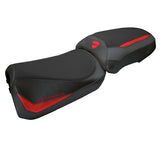 Ducati Multistada V2 2025 Seat Cover Tappezzeria Red Black
