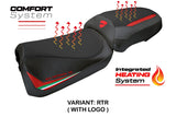 Ducati Multistada V2 2025 Seat Cover Tappezzeria heating Comfort Red Ita