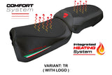 Ducati Multistada V2 2025 Seat Cover Tappezzeria heating Comfort Italian Flag