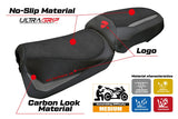 Ducati Multistada V2 2025 Seat Cover Tappezzeria Ultragrip Grey Black