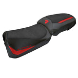 Ducati Multistada V2 2025 Seat Cover Tappezzeria Ultragrip Red Black
