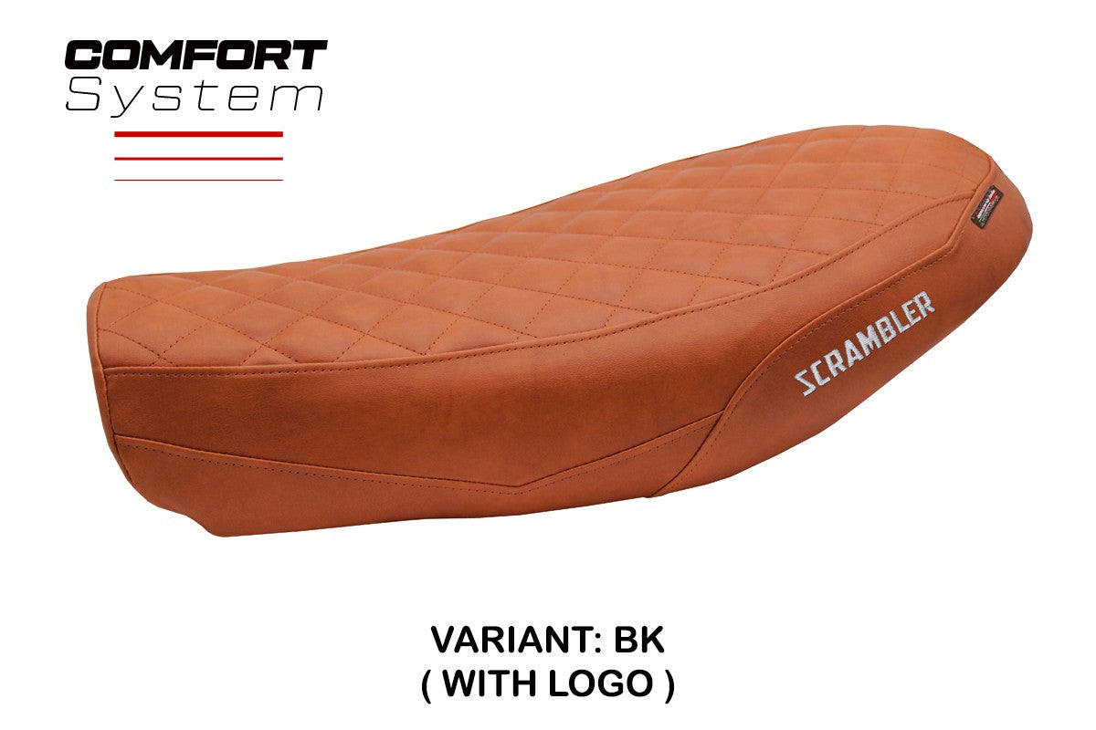Ducati Scrambler Nightshift 2021-2022 Seat Cover Tappezzeria Comfort Brick