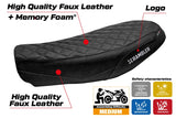 Ducati Scrambler Nightshift 2021-2022 Seat Cover Tappezzeria Comfort Black Eco