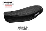 Ducati Scrambler Nightshift 2021-2022 Seat Cover Tappezzeria Comfort Black Eco