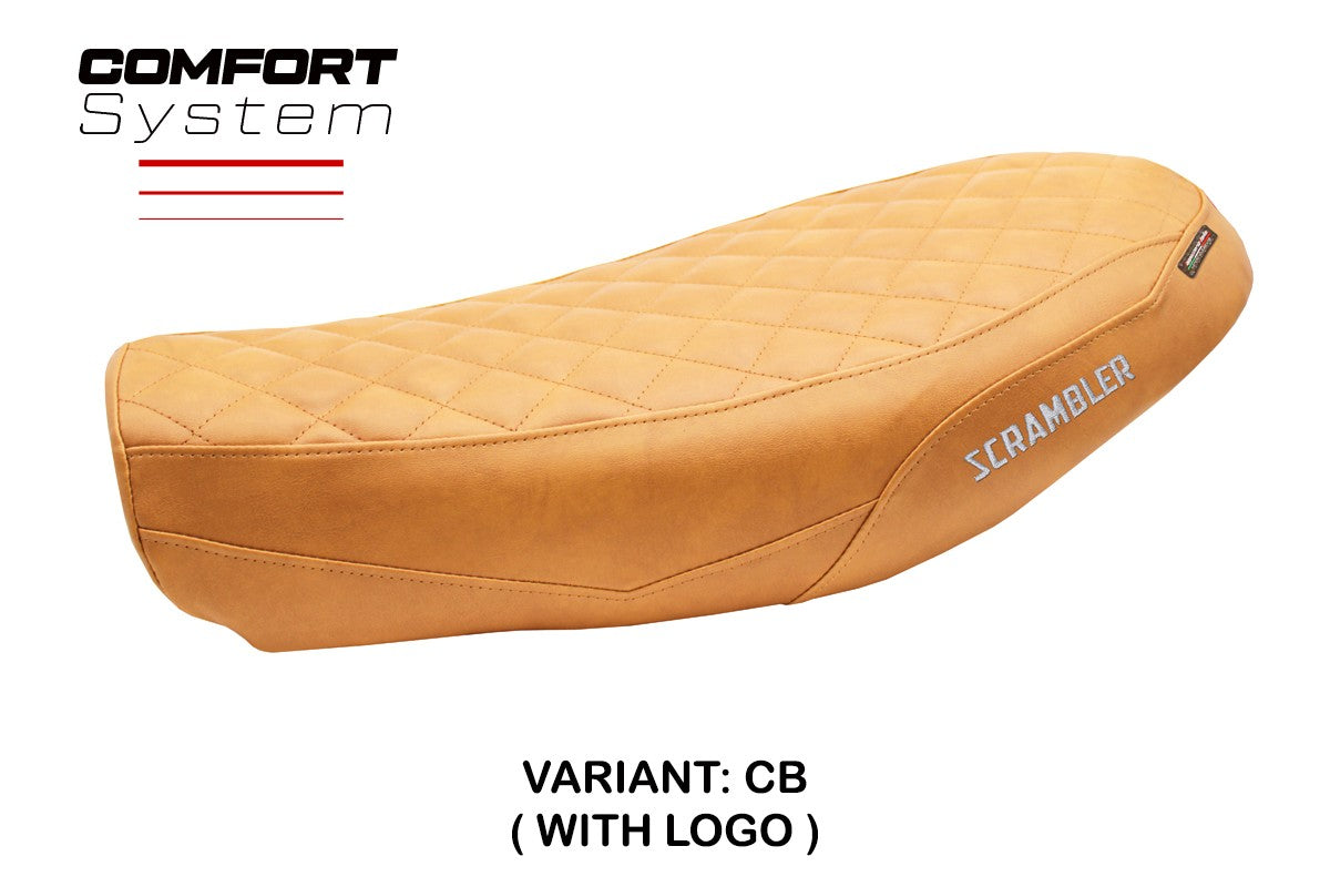 Ducati Scrambler Nightshift 2021-2022 Seat Cover Tappezzeria Comfort Camel