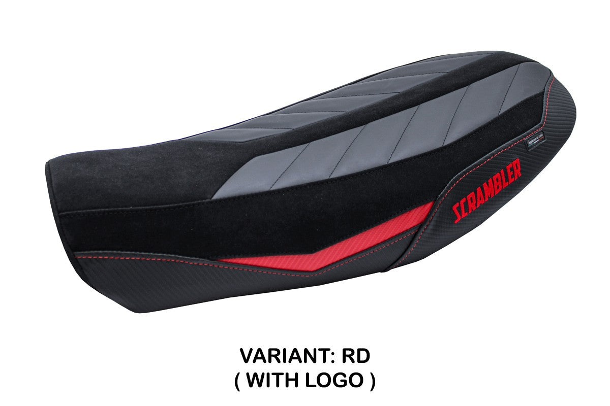 Ducati Scrambler Nightshift 2021-2022 Seat Cover Tappezzeria Red Black