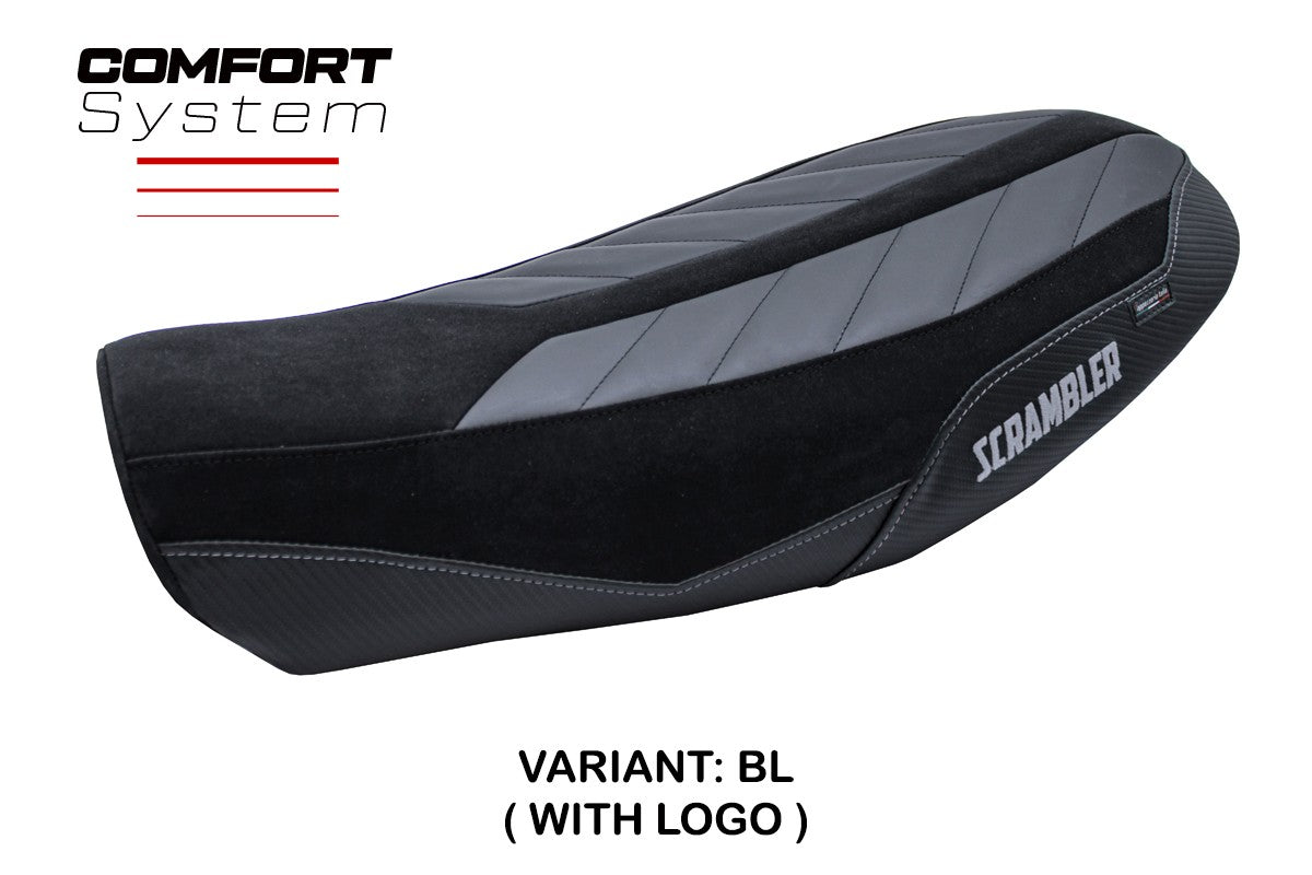Ducati Scrambler Nightshift 2021-2022 Seat Cover Tappezzeria Comfort Black