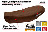 Ducati Scrambler Urban Motard 2022-2024 Seat Cover Tappezzeria Comfort DarkBrown