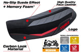 Ducati Scrambler Urban Motard 2022-2024 Seat Cover Tappezzeria Comfort Red Black