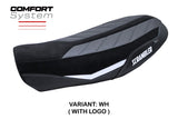Ducati Scrambler Urban Motard 2022-2024 Seat Cover Tappezzeria Comfort White