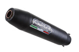 GPR Exhaust System Zontes Zt 310 2018-2020, Deeptone Nero, Full System Exhaust, Including Removable DB Killer