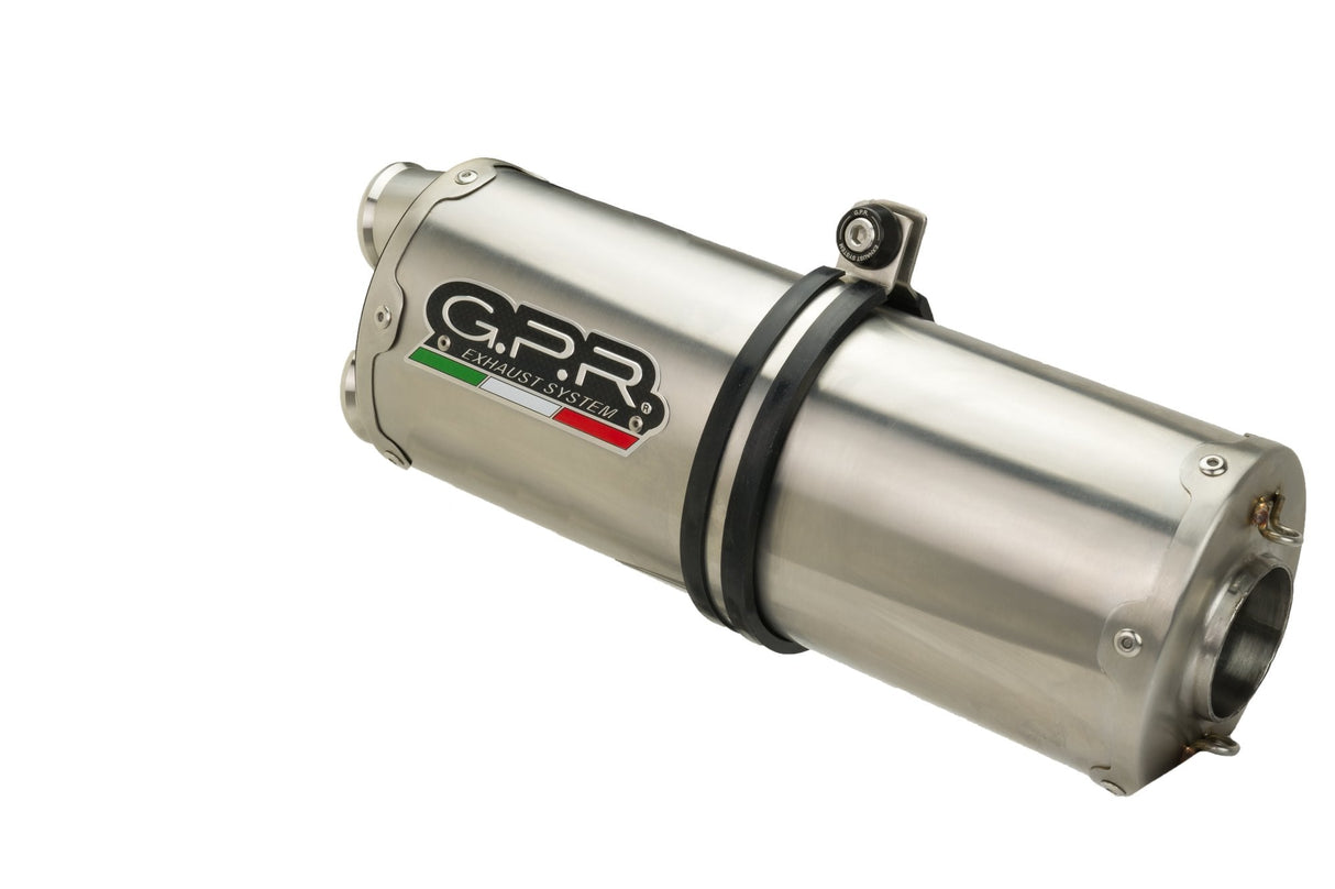 GPR Exhaust Cf Moto 800 Mt Sport 2022-2024, Dual Titanium, Slip-on Exhaust Including Removable DB Killer and Link Pipe