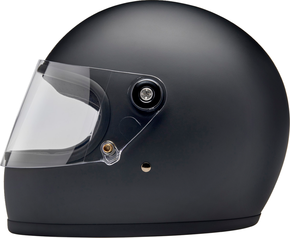 BILTWELL Gringo S Motorcycle Helmet - Flat Black - Small 1003-201-502