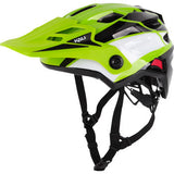 KALI Child Maya Full Face Bicycle Helmet - Race - Gloss Lime/White/Black - OS 0221923322