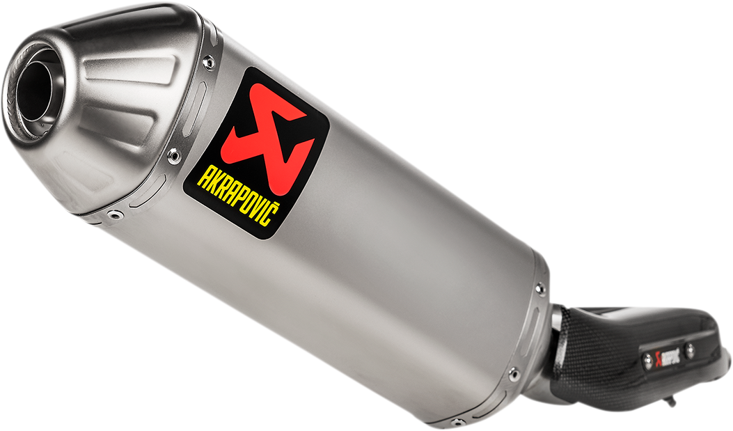 AKRAPOVIC Slip-On Line Titanium Muffler TENERE 700 2021 - 23 S-Y7SO2-HFTT  1811-3797