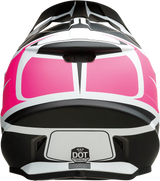 Z1R Rise Motorcycle Helmet - Flame - Pink - Small 0110-7257