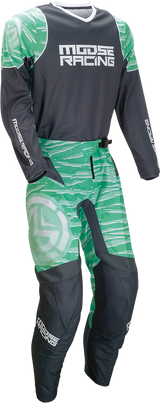 MOOSE RACING Qualifier Pants - Teal/Gray - 40 2901-10028