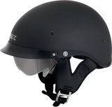 AFX FX-200 Motorcycle Helmet - Matte Black - Small 0103-0734