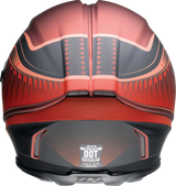 Z1R Jackal Motorcycle Helmet - Dark Matter - Red - Large 0101-14851