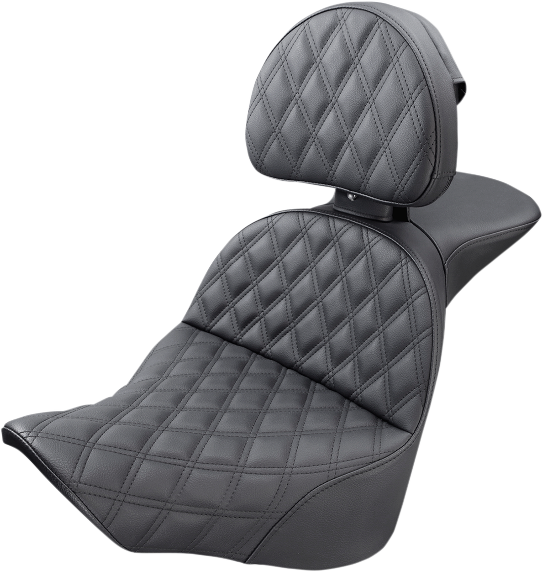 SADDLEMEN Explorer Seat - Lattice Stitched - Backrest 818-27-030LS