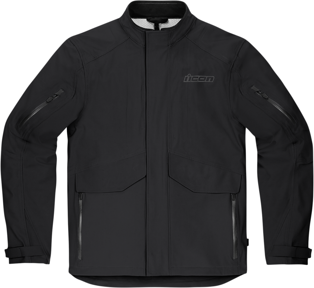 ICON Stormhawk Jacket CE - Black - Medium 2820-5348