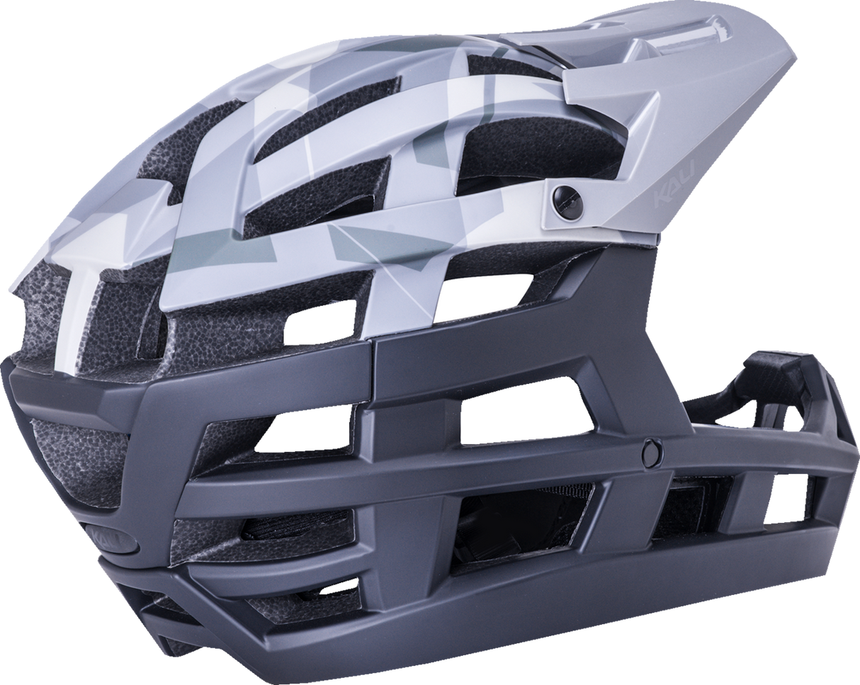 KALI Invader 2.0 Bicycle Helmet - Camo - Gray/Black - XS-M 0221821216